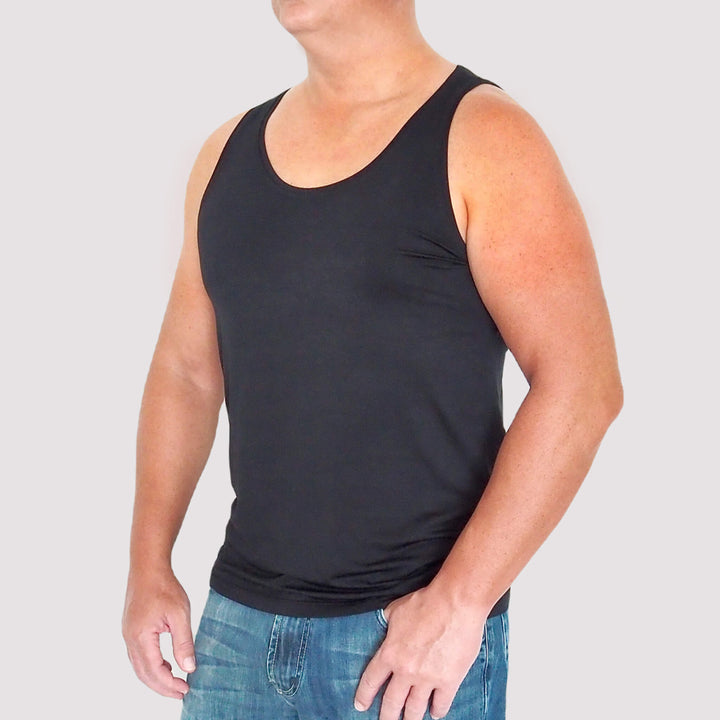 Men’s Bamboo Tank Top - Luxe Range