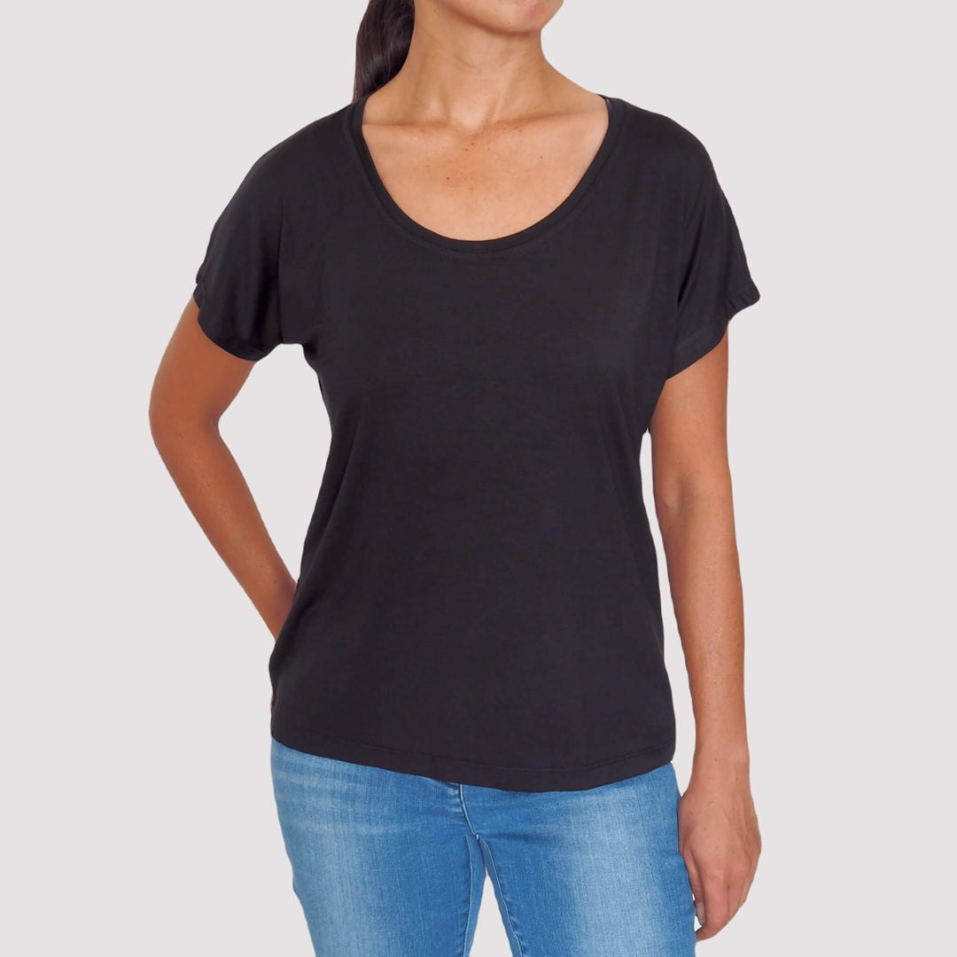 Women’s Bamboo Slouchy T-Shirt - Luxe Range