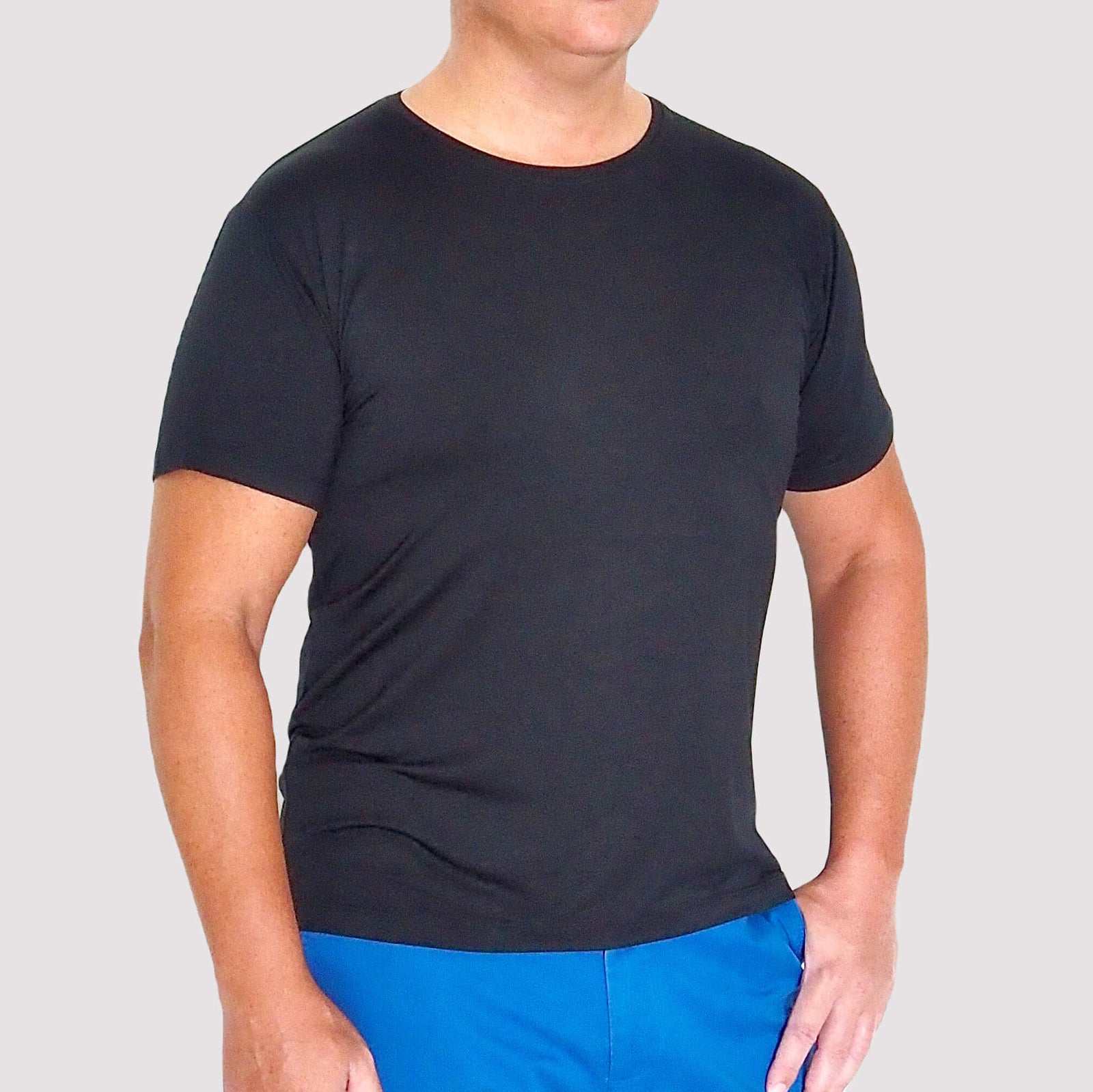 Men’s Bamboo Crew Neck T-Shirt - Luxe Range